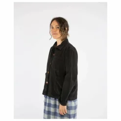 Best Matona Veste Velours Côtelé Coton Bio | Noir