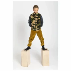 Clearance Hundred Pieces Veste Zippée sans manches Sherpa | Vert kaki