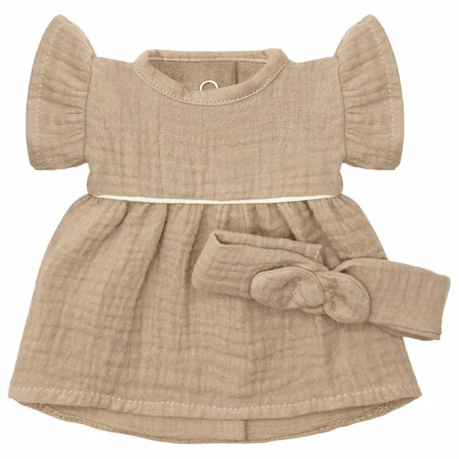 New Vestiaire poupée - Robe Daisy et headband gaze de coton | Poupées