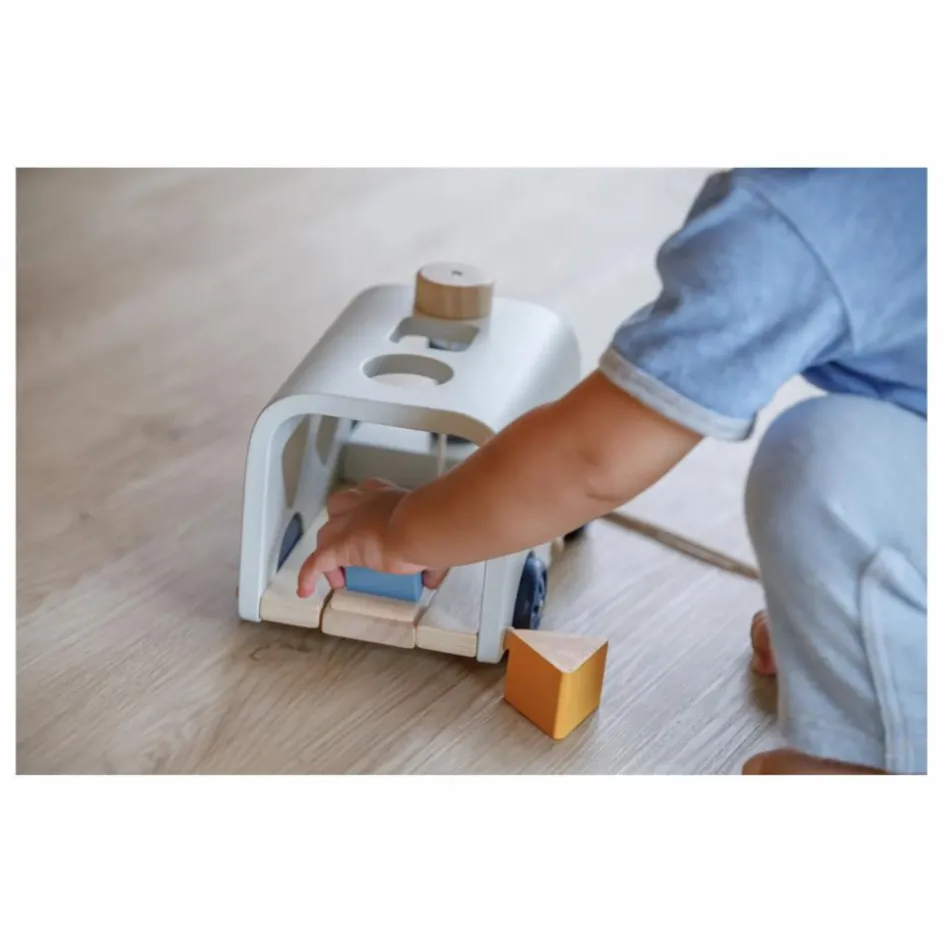 Plan Toys Véhicule 3 formes à encastrer Tendresse| Jouets D'Éveil