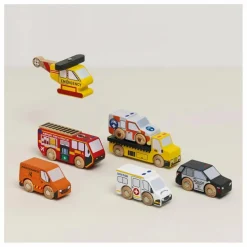 New Véhicules de sauvetage - Set de 7 Garages, Circuits