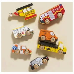 New Véhicules de sauvetage - Set de 7 Garages, Circuits
