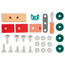 Janod Jeux Éducatifs*Voiture à bricoler Chat Brico'Kids