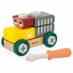 Janod Jeux Éducatifs*Voiture à bricoler Ours Brico'Kids