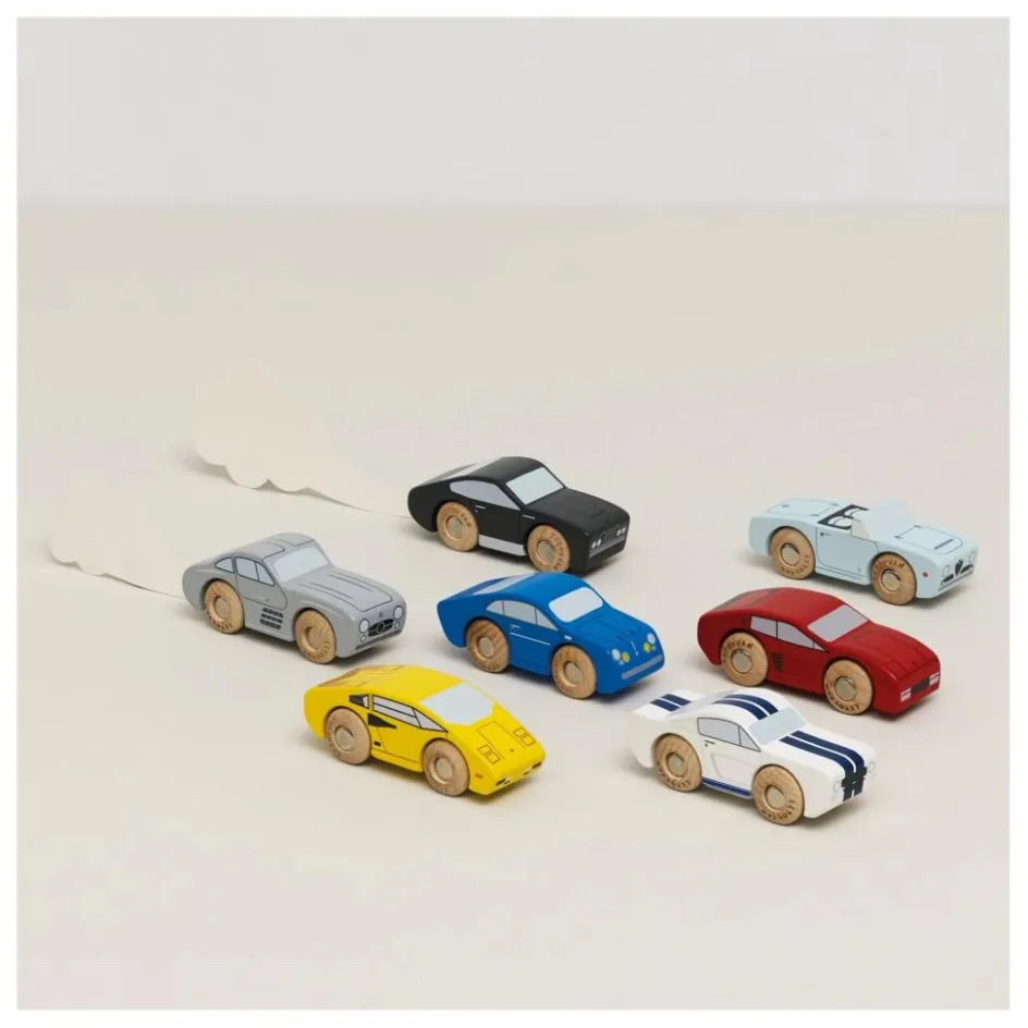 Le Toy Van Voitures de sports - Set de 7| Garages, Circuits