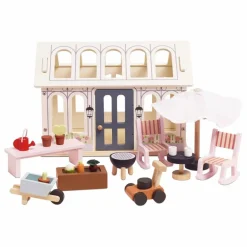 Le Toy Van Véranda et potager pour maison de poupée| Maisons De Poupées